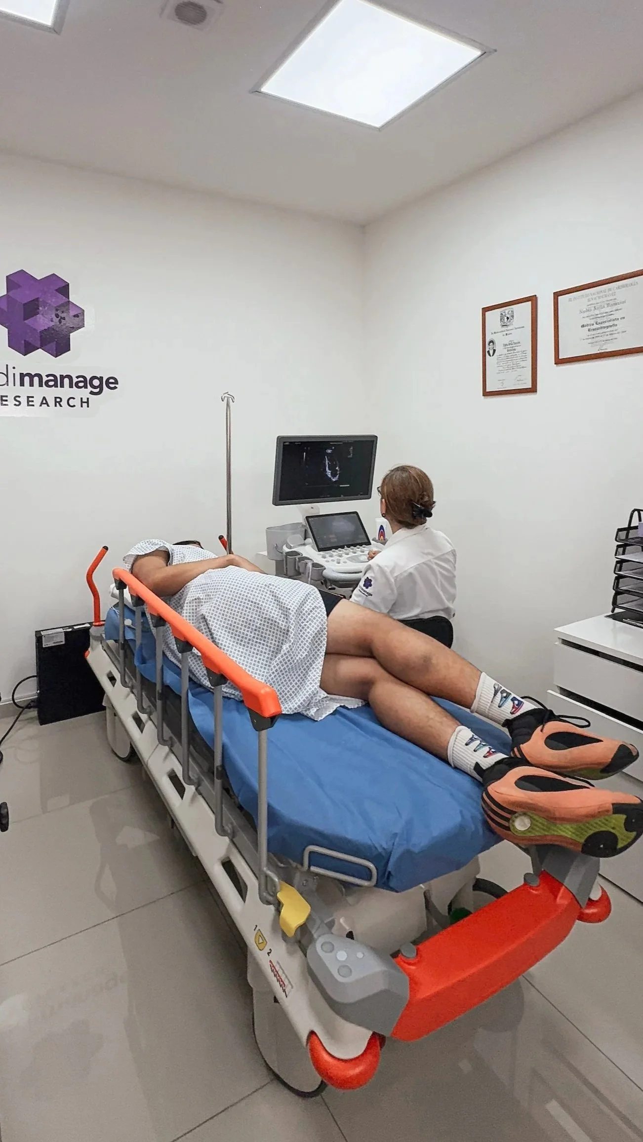 Ecocardiograma transtorácico en Medimanage Research